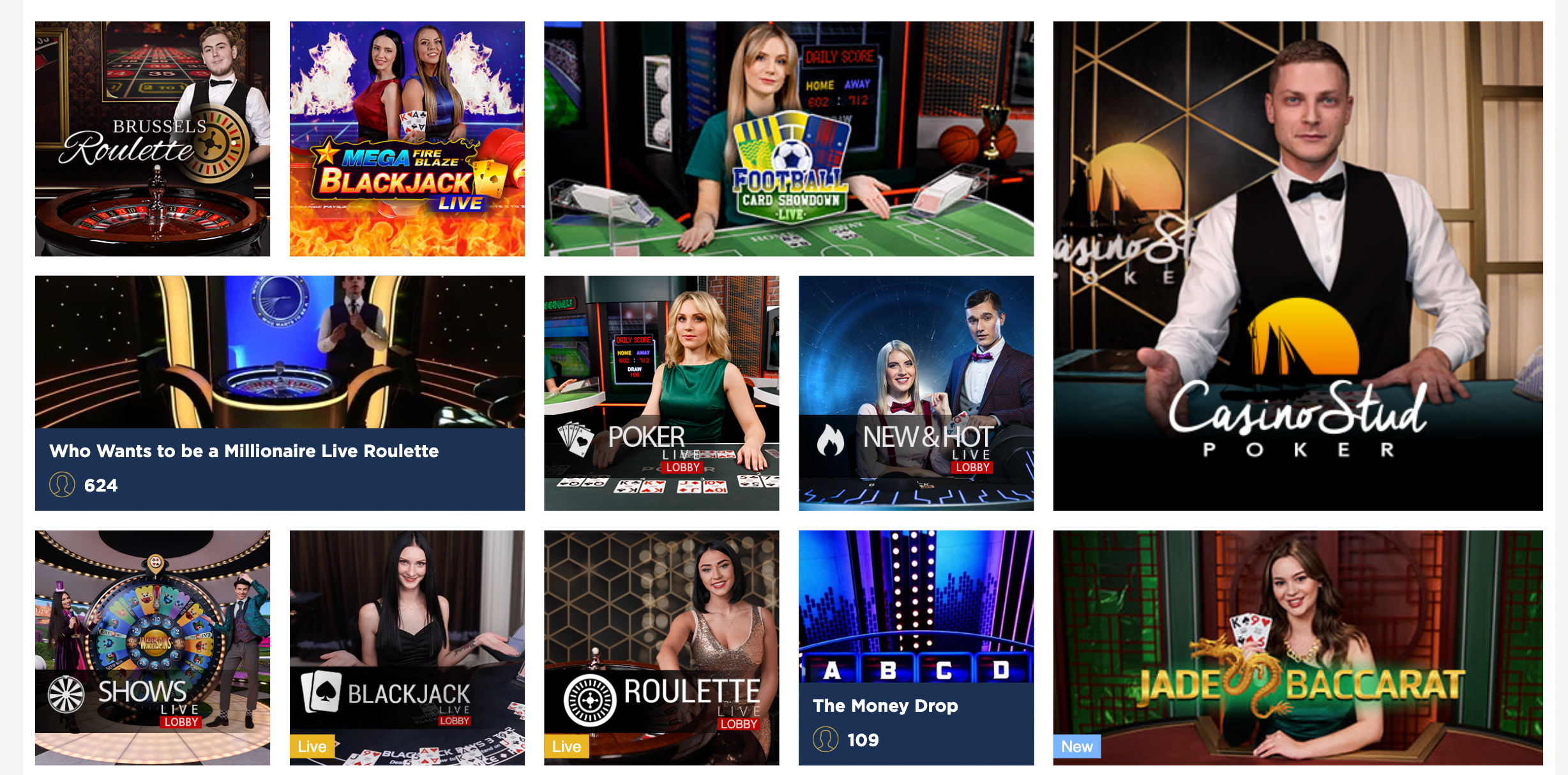 europa casino review live dealer games